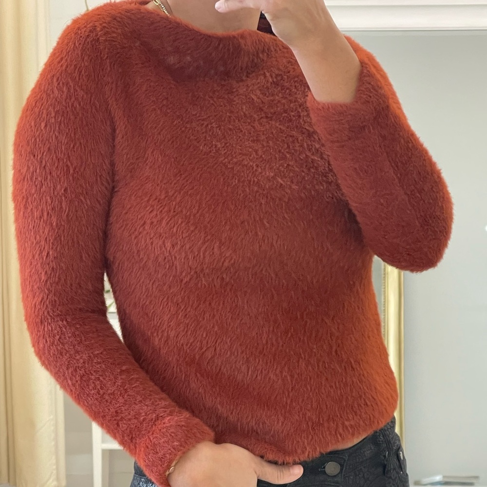 Mango fuzzy sweater